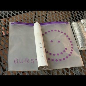 Burst electric toothbrush with new replacement heads